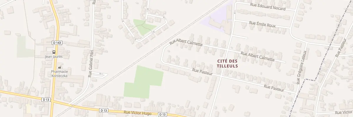 Plan du 68 Rue Pasteur à Fenain