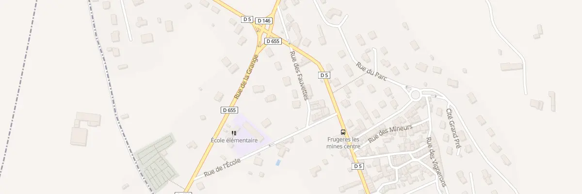 Plan du 8 Rue des Fauvettes à Frugerès-les-Mines