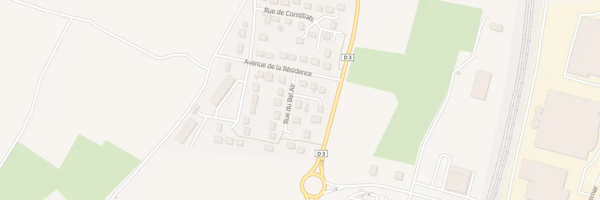 Plan du 11 Rue Bel Air à Saint-Julien-du-Sault