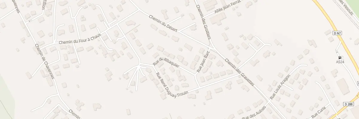 Plan du 13 Rue du Ribaquier à Avermes