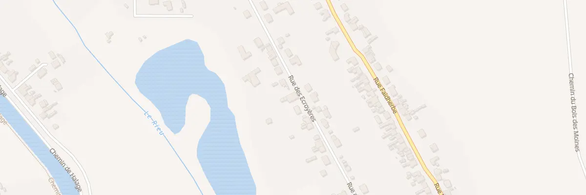 Plan du 49 Rue des Ecroyères à Tergnier
