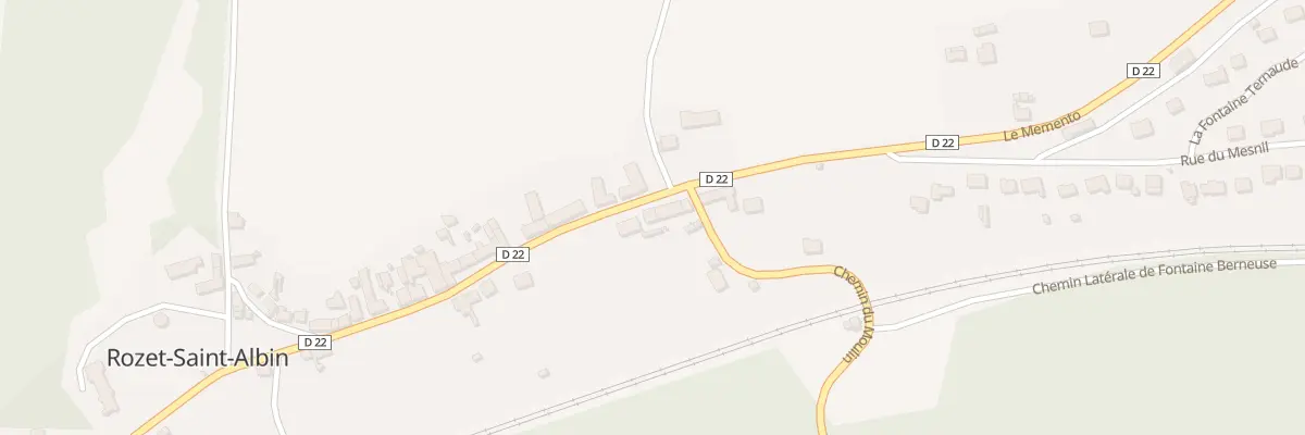 Plan du 7 Rue Principale à Rozet-Saint-Albin
