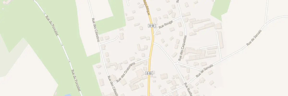 Plan du 17 Rue de la République à Amigny-Rouy