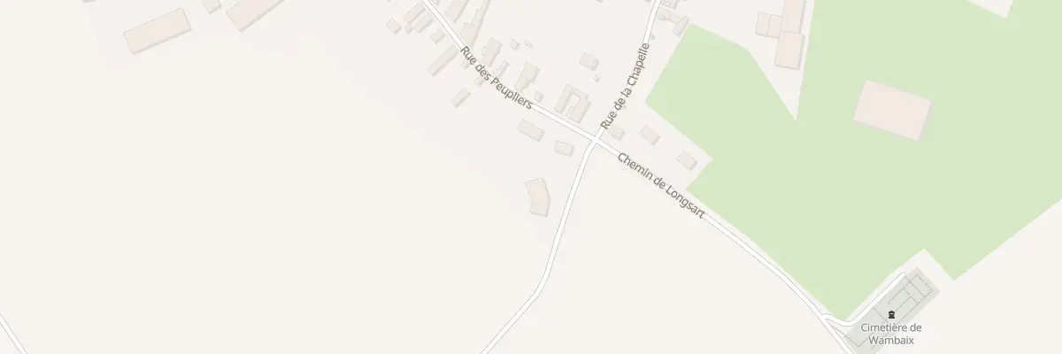 Plan du 1B Rue des Peupliers à Wambaix