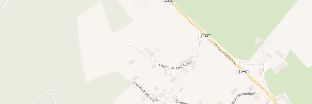 Plan du 22 Che du Petit Noïlle à Montigny-aux-Amognes