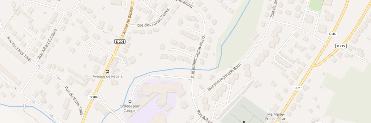 Plan du 52 Rue Robert Legraverend à La Ferté-Gaucher