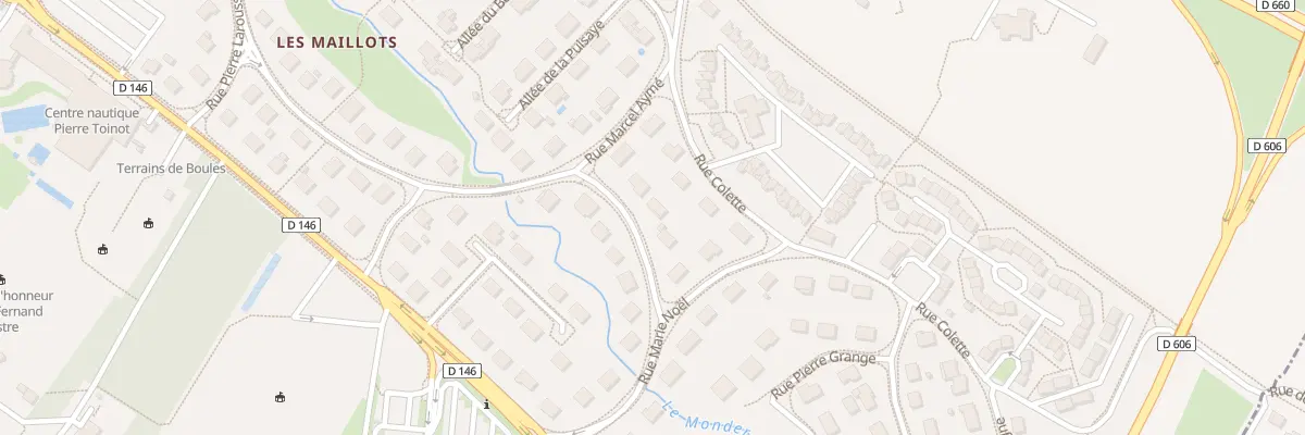 Plan du 5 Rue Saint-exupéry à Sens