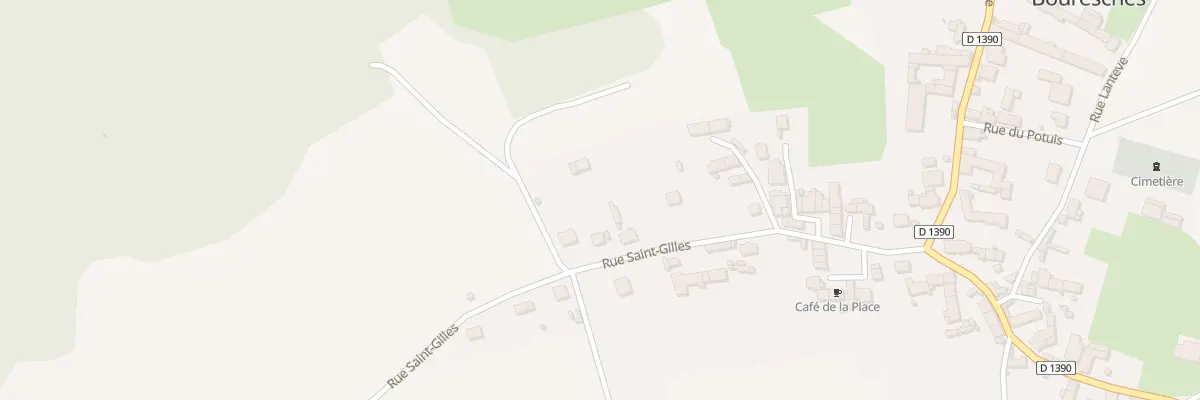 Plan du 5B Rue Saint-gilles à Bouresches