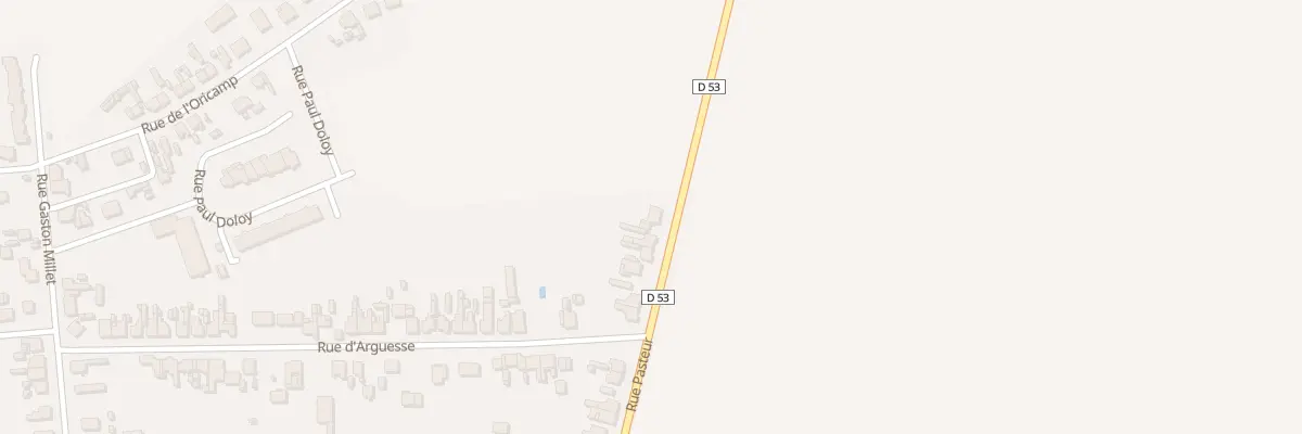 Plan du 117 Rue Pasteur à Tergnier