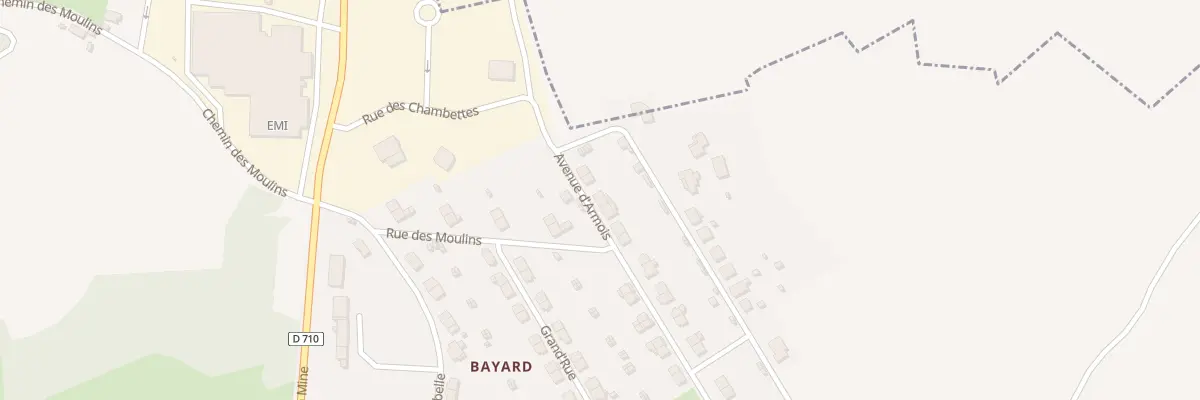 Plan du 9 Av d’Armois (Bayard) à Brassac-les-Mines