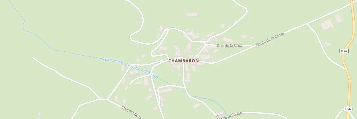 Plan du 5117 Chambaron à Saint-Léger-du-Malzieu