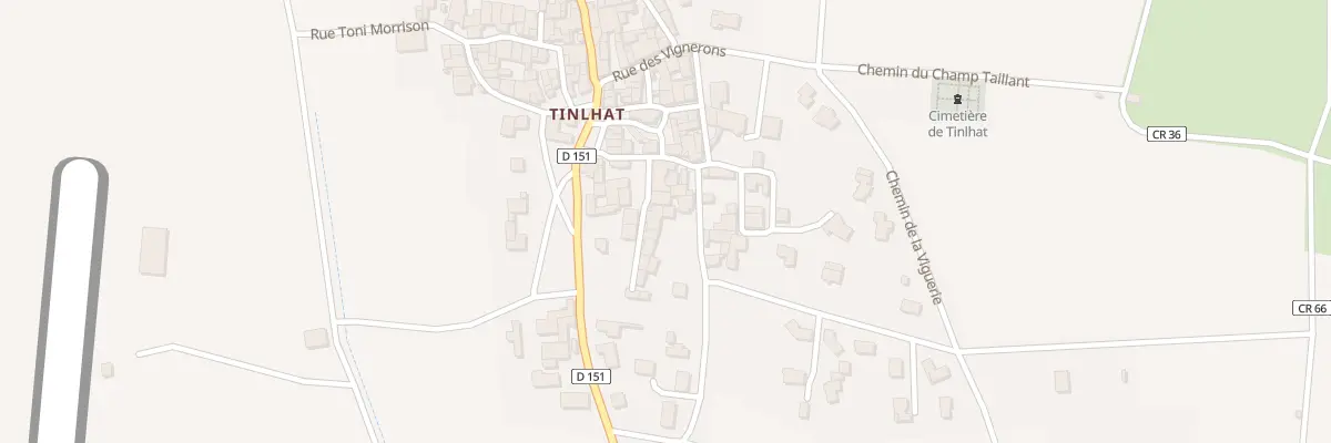 Plan du 3 Imp des Turlurons Tinlhat à Billom