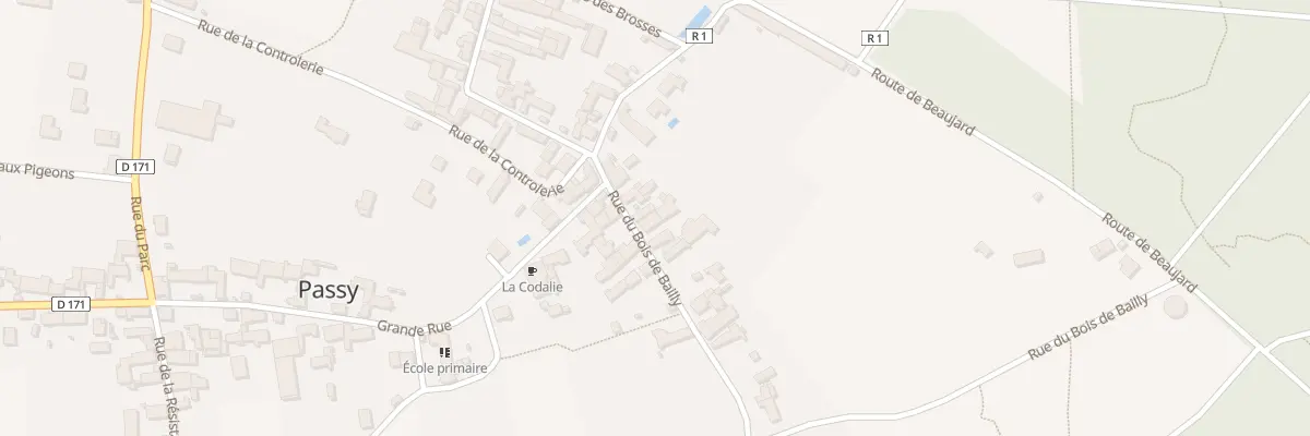 Plan du 7 Rue du Bois de Bailly à Passy