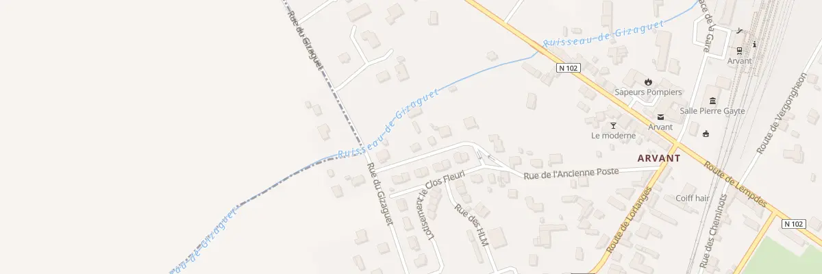 Plan du 14 Rue de l’Ancienne Poste à Bournoncle-Saint-Pierre