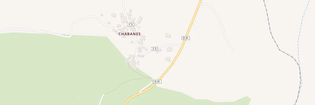 Plan du 5159 Chabanes aux Salelles