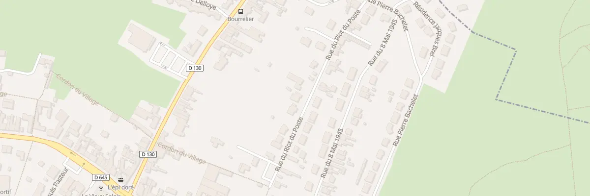 Plan du 20C Rue du Riot du Poste à Abscon