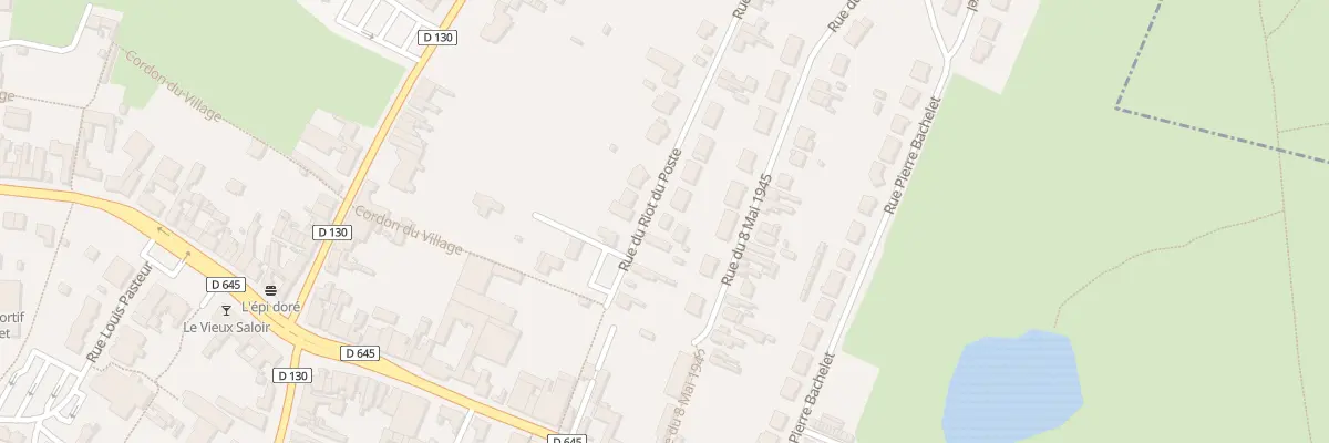 Plan du 25 Rue du Riot du Poste à Abscon