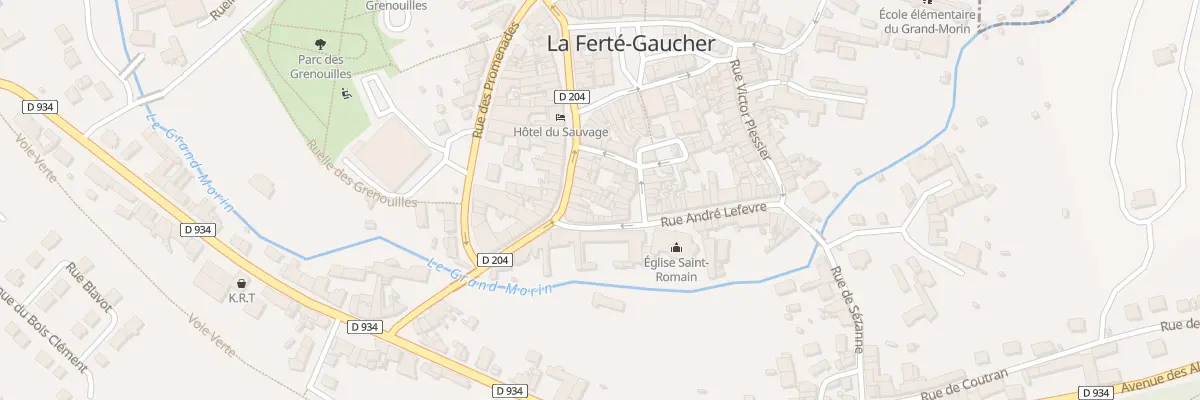 Plan du 26 Rue Berthelot à La Ferté-Gaucher