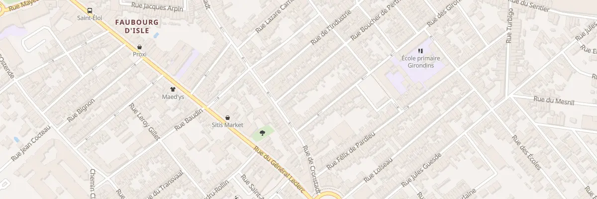 Plan du 69B Rue de Cronstadt à Saint-Quentin