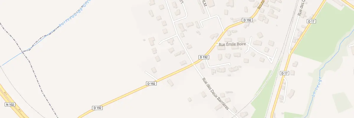 Plan du 1 Rue du Gizaguet à Bournoncle-Saint-Pierre