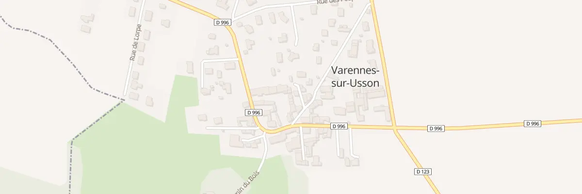 Plan du 5 Imp des Frenes à Varennes-sur-Usson