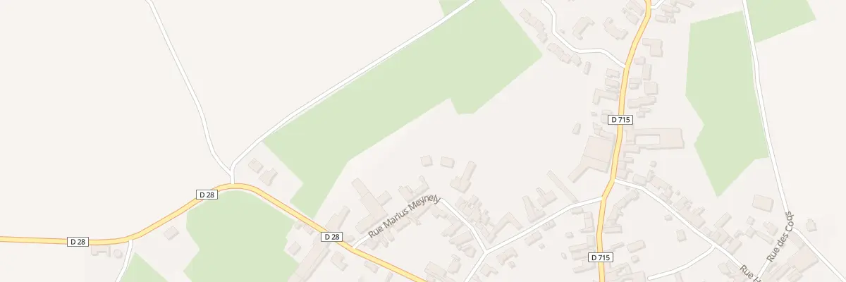 Plan du 16T Rue Meynely à Beaurevoir