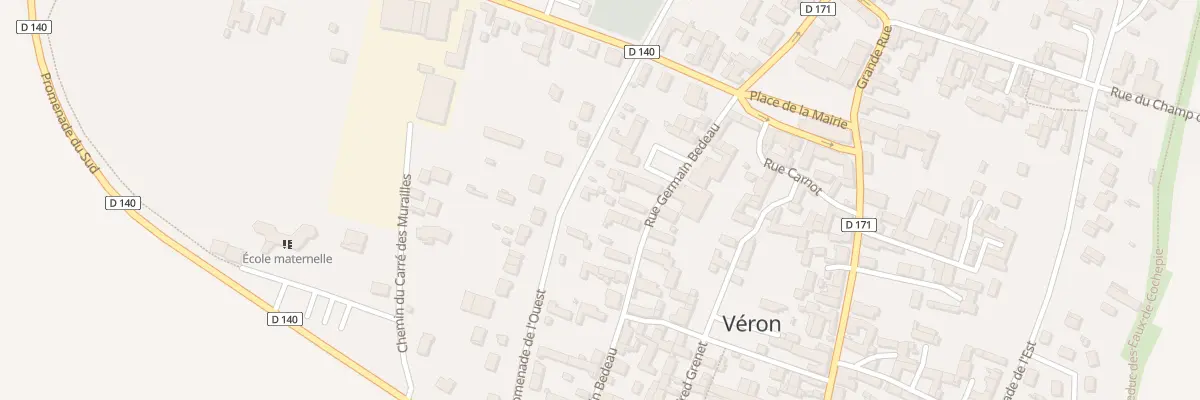 Plan du 41 Prom de l’Ouest à Véron