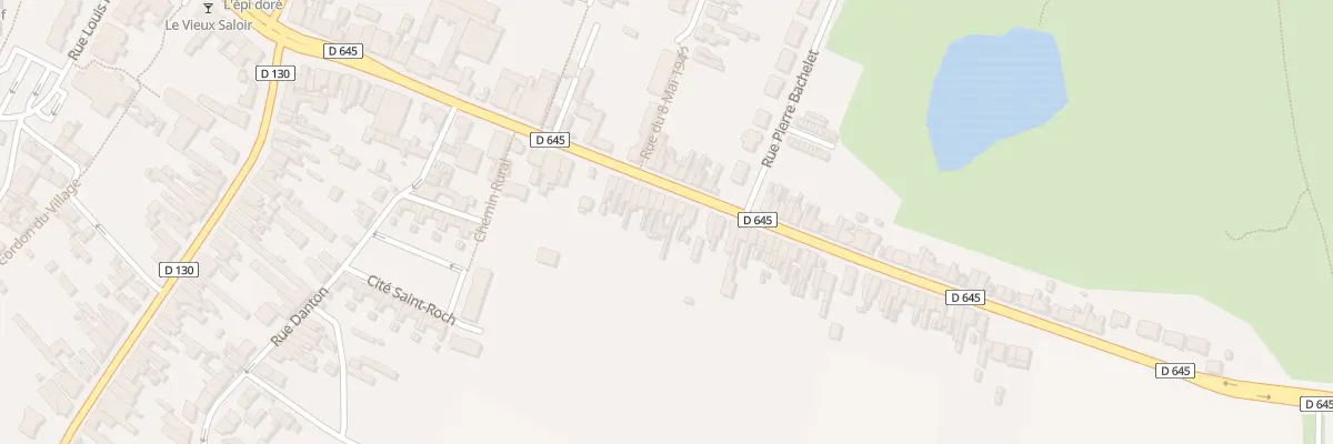 Plan du 44 Rue Jean Jaurès à Abscon