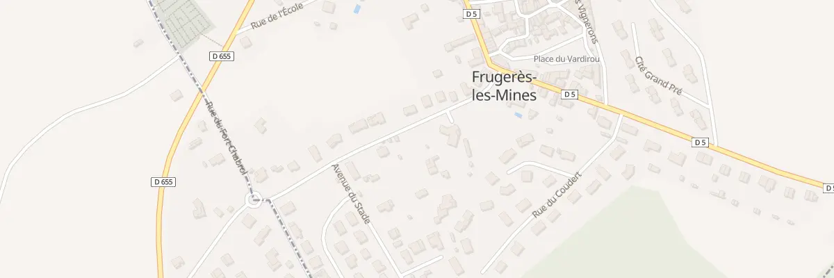 Plan du 3A Rue de la Mairie à Frugerès-les-Mines