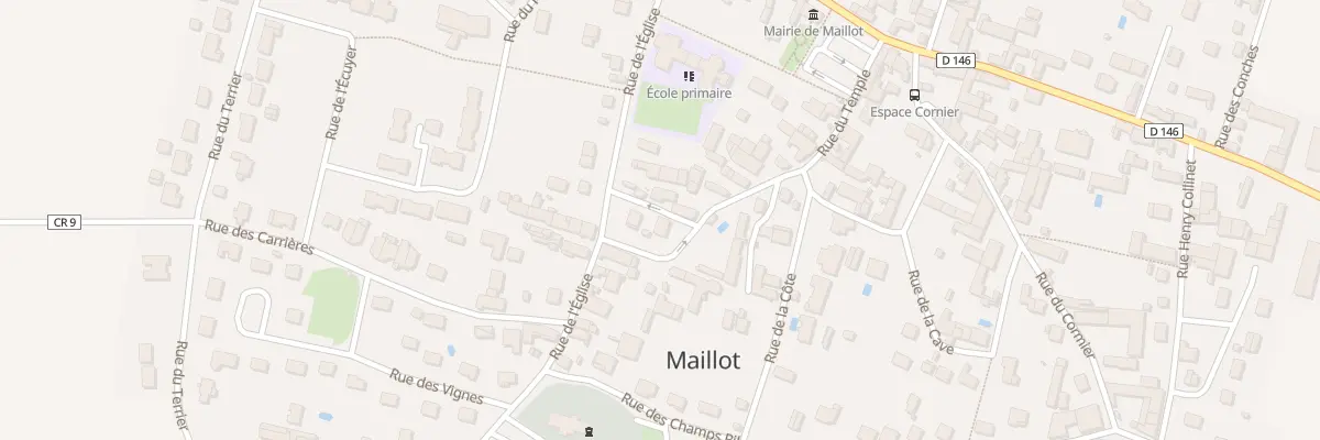 Plan du 22 Rue du Temple à Maillot