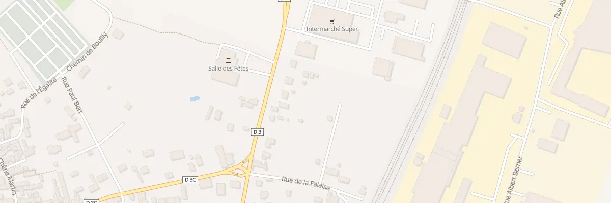 Plan du 16 Rte de Villeneuve à Saint-Julien-du-Sault