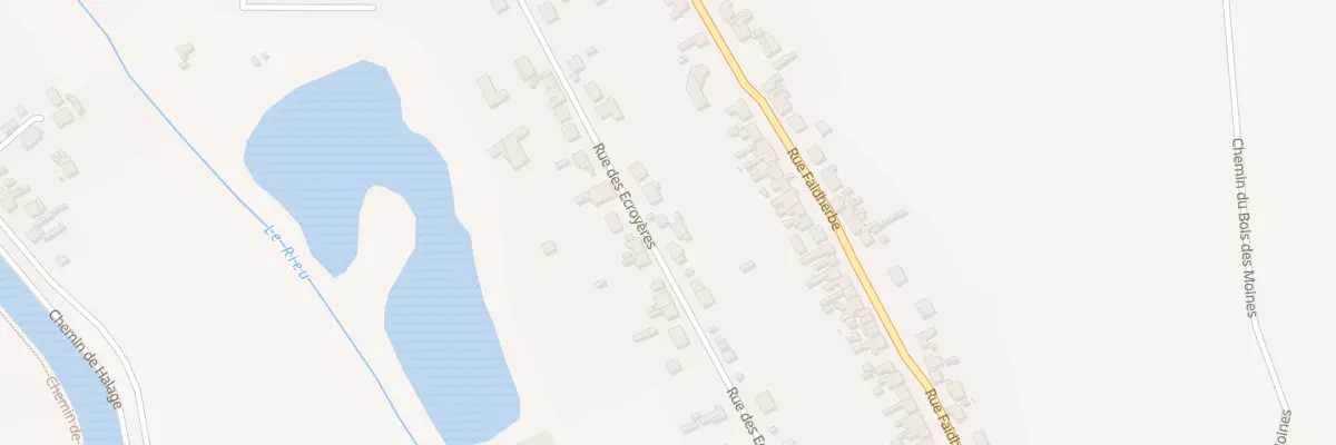 Plan du 76 Rue des Ecroyères à Tergnier