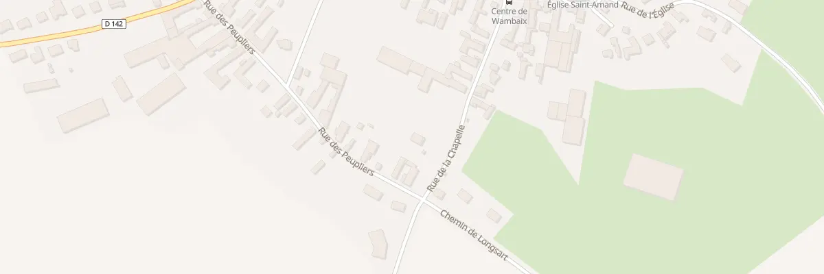 Plan du 14 Rue de la Chapelle à Wambaix