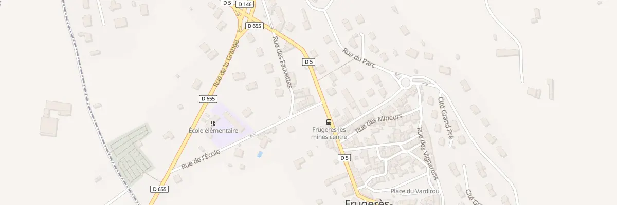 Plan du 2 Rue de l’Ecole à Frugerès-les-Mines