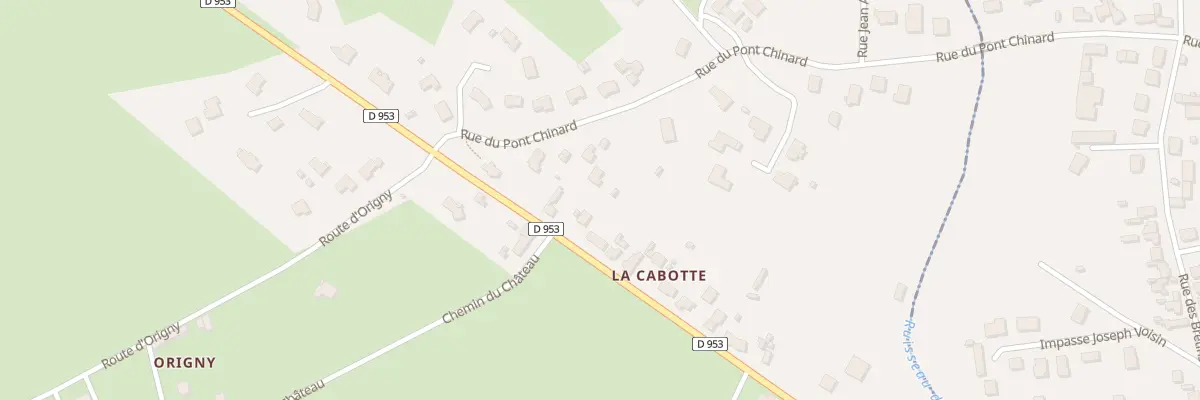 Plan du 30 Rte de Saint Menoux à Neuvy
