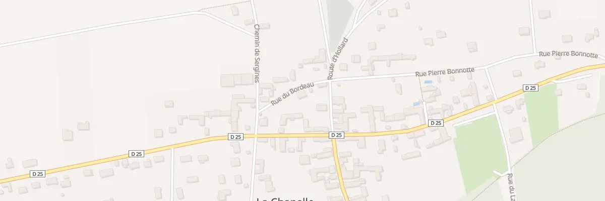 Plan du 6 Rue du Bordeau à La Chapelle-sur-Oreuse