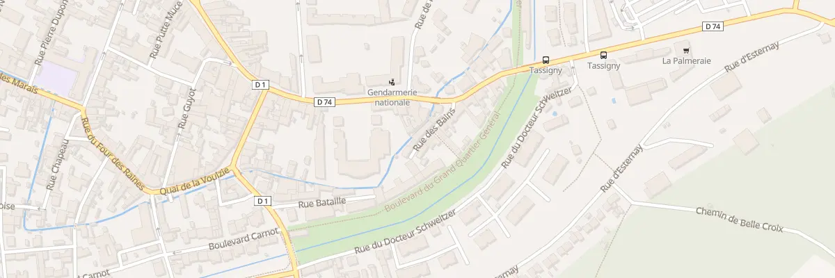 Plan du 4B Rue des Bains à Provins