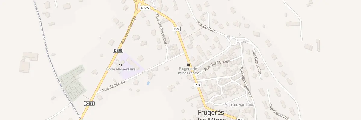 Plan du 9B Rue de la République à Frugerès-les-Mines
