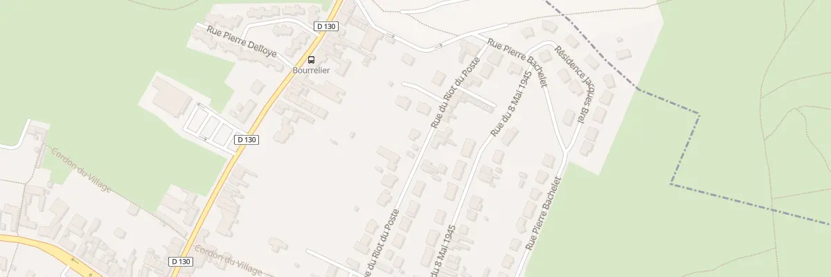 Plan du 20A Rue du Riot du Poste à Abscon