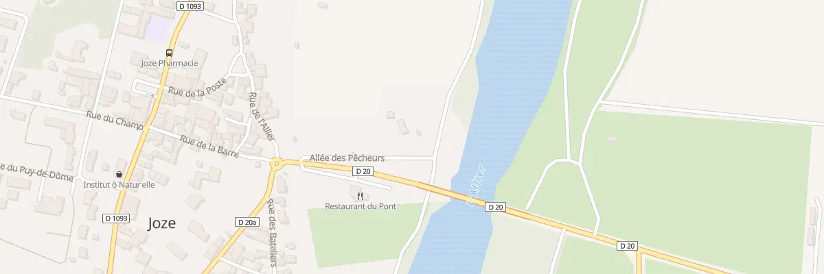 Plan du 5002 Joze à Joze