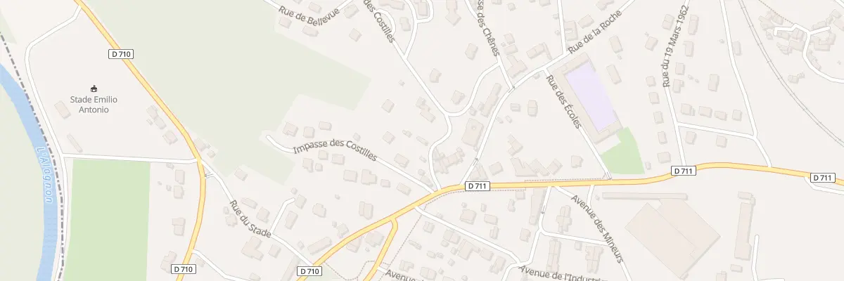 Plan du 2 Dsc des Costilles (La Combelle) à Auzat-la-Combelle