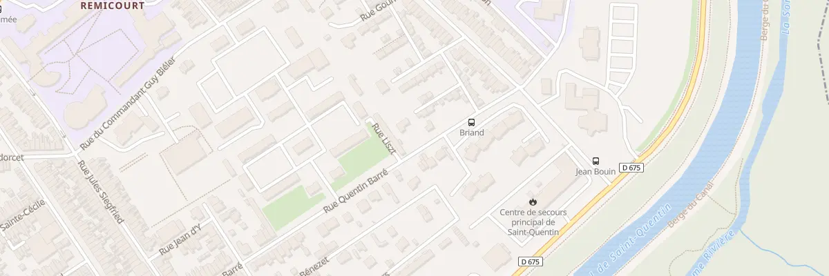 Plan du 145 Rue Quentin Barré à Saint-Quentin