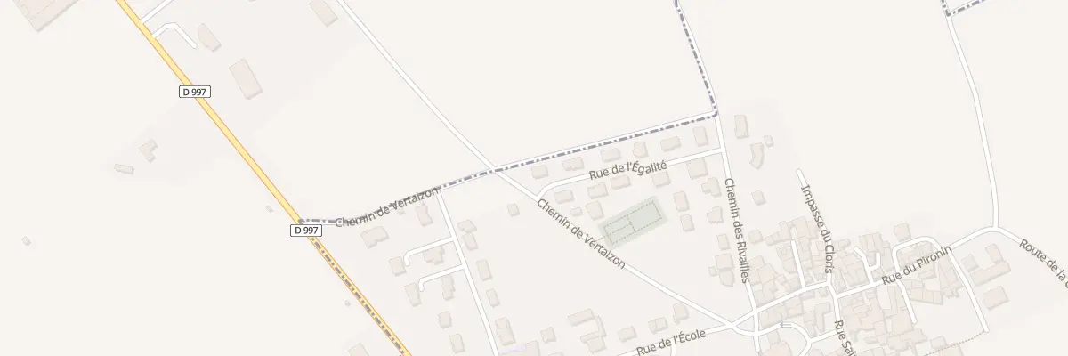 Plan du 10 Rue de l’Egalite à Vassel