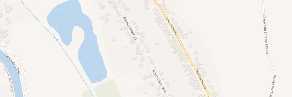 Plan du 66 Rue des Ecroyères à Tergnier