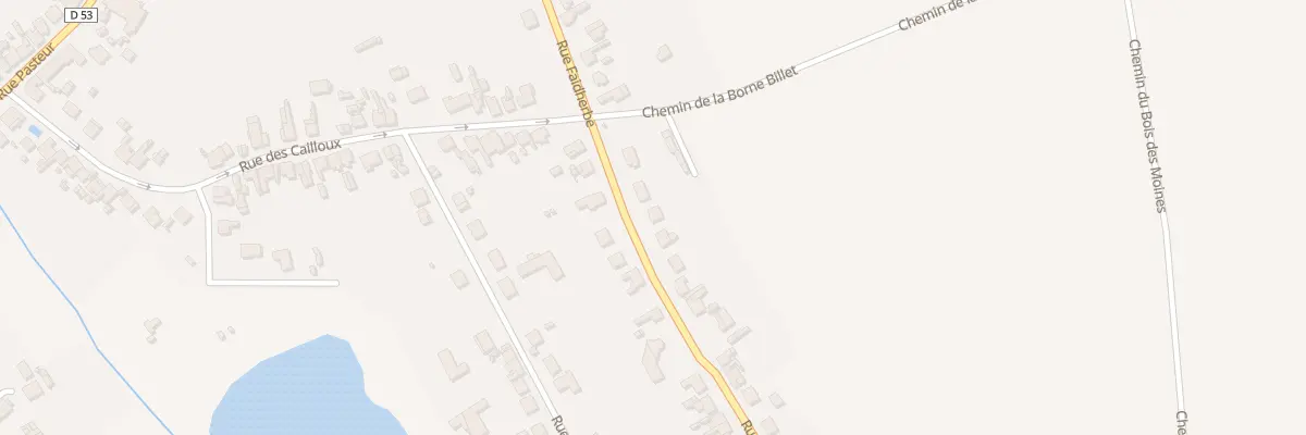 Plan du 152 Rue Faidherbe à Tergnier