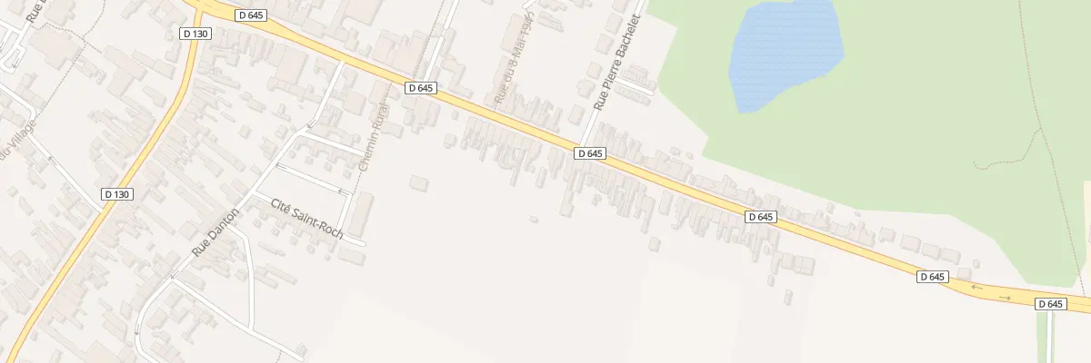 Plan du 50 Rue Jean Jaurès à Abscon