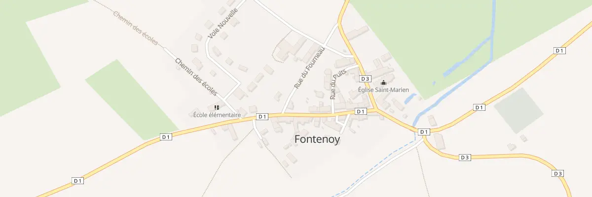 Plan du 11 Rue Principale à Fontenoy