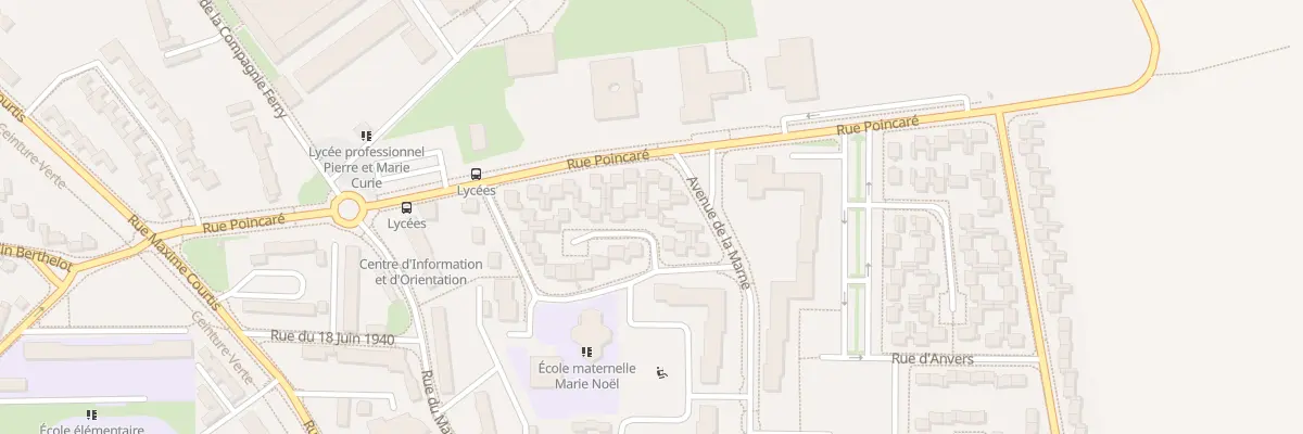 Plan du 4 Rue de Milan à Sens