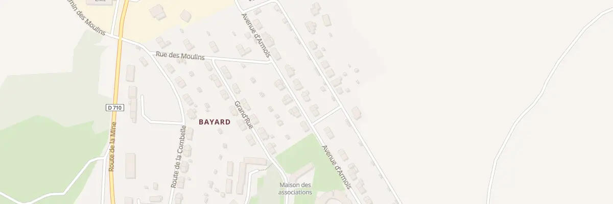 Plan du 27 Av d’Armois (Bayard) à Brassac-les-Mines