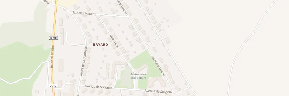 Plan du 52 Av d’Armois (Bayard) à Brassac-les-Mines